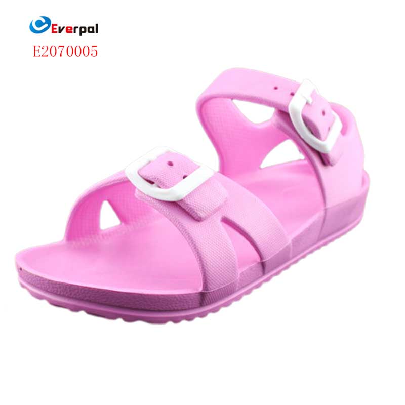 Apakah ciri -ciri sandal Pink Eva untuk kanak -kanak?